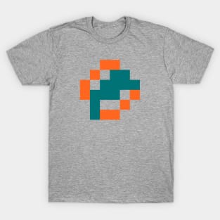Tecmo Bowl Pixels - Miami T-Shirt